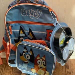 Kids Backpack Set - Blue and Orange